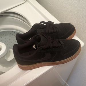 Womens AF1 LOW BLACK GUM